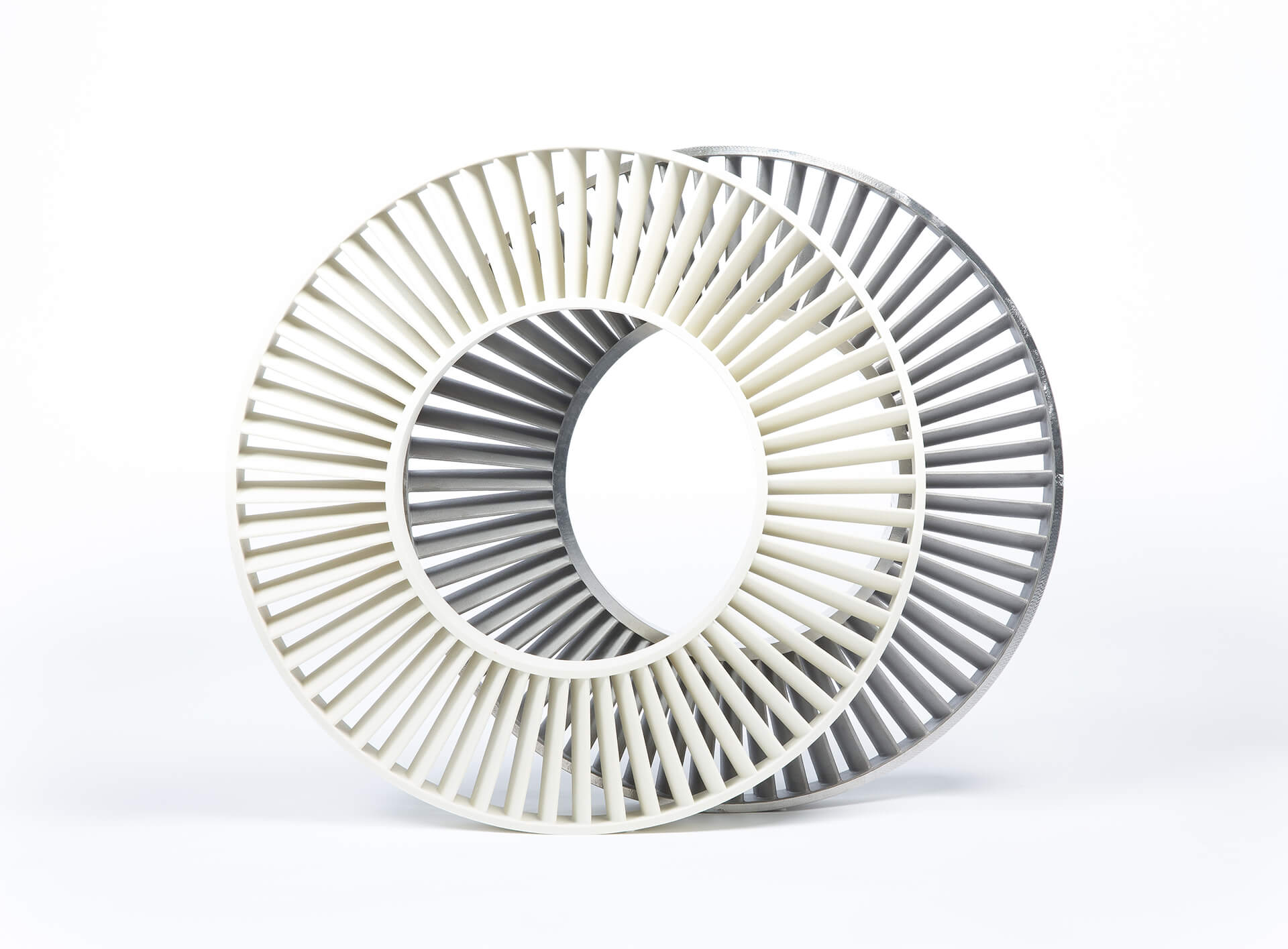 由voxeljet的PMMA制成的3D打印投资铸造模型。