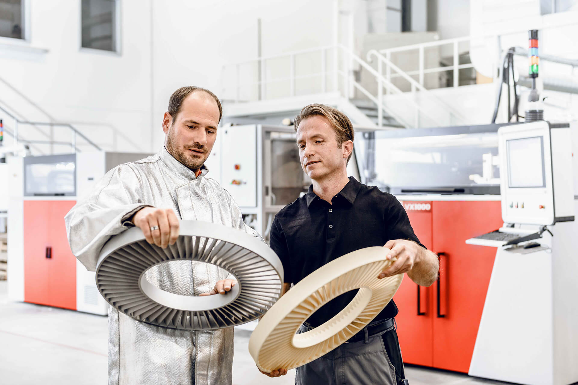 voxeljet的增材制造金属铸件